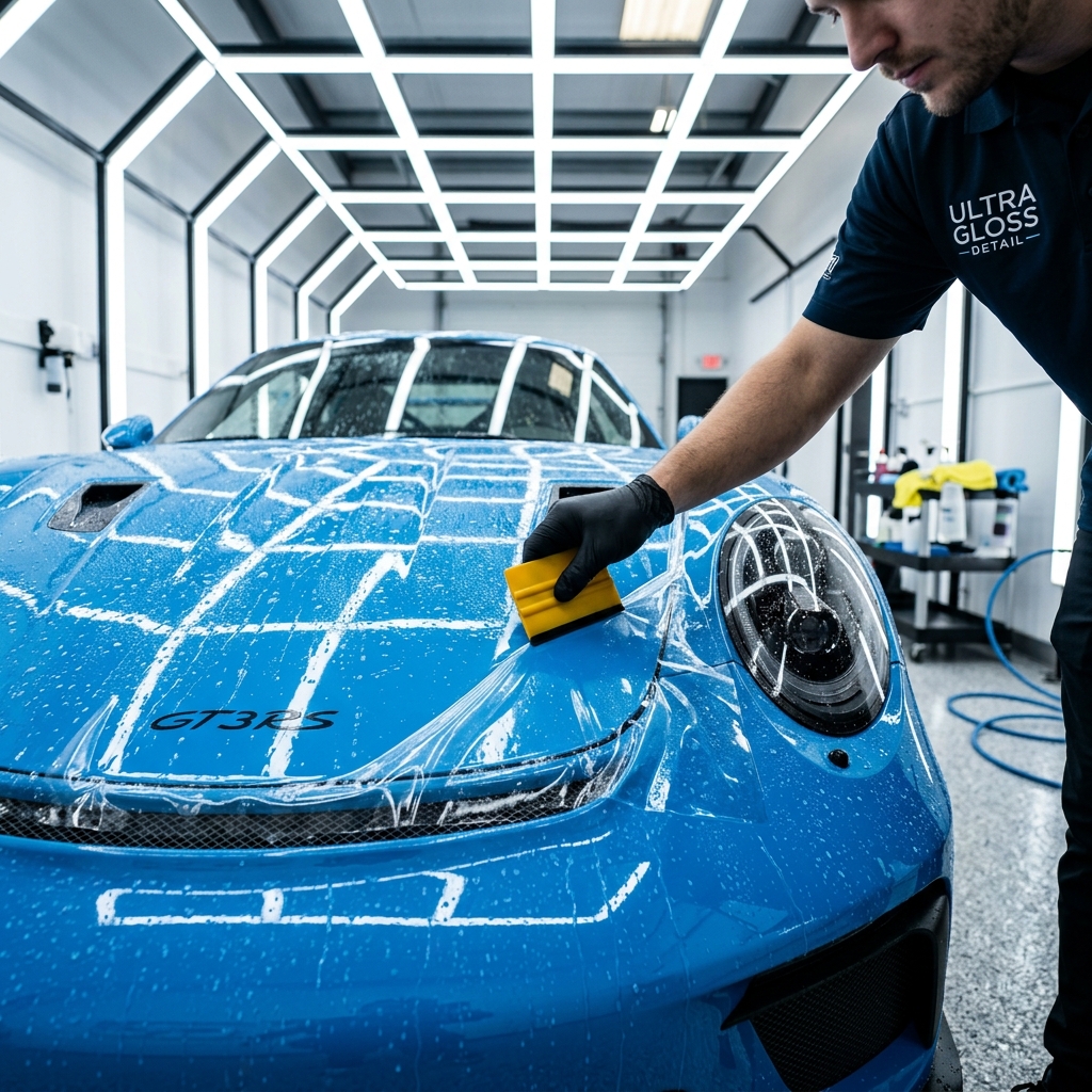 B88 Professional Paint Protection Film Installation